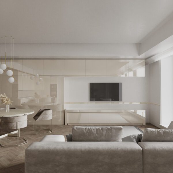 UV LAK Panel High Gloss Pearl Cream SGL-568 - Image 2