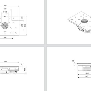Επαγωγική εστία με απορρόφηση Bora Puru-Pure - Image 3