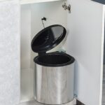 Δοχείο απορριμάτων νίκελ με σχοινάκι