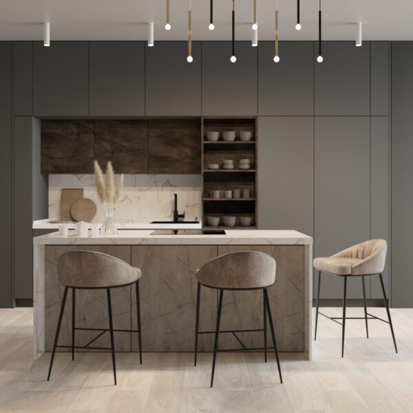 UV LAK Panel MAT Ash Grey SML-505 - Image 2