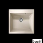 Νεροχύτης Συνθετικός Duralit 60 x 50, χρώμα Beige