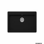 Νεροχύτης κουζίνας SCHOCK, γρανίτη 83,8x53εκ. cristadur mono, χρώμα puro