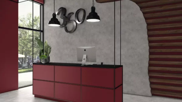 Επιφάνεια Egger U399 PM Garnet Red - Image 2