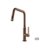 Μπαταρία Νεροχύτη Gessi Officine, Copper Brushed PVD