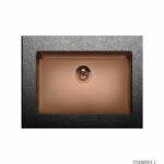 Νεροχύτης Ανοξείδωτος Apell υποκαθήμενος Metamorfosis PVD Copper
